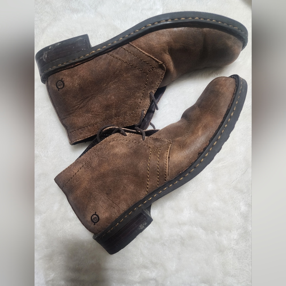 Born Harrison Boot - sz. 10M - pre-loved - vintage look - brown